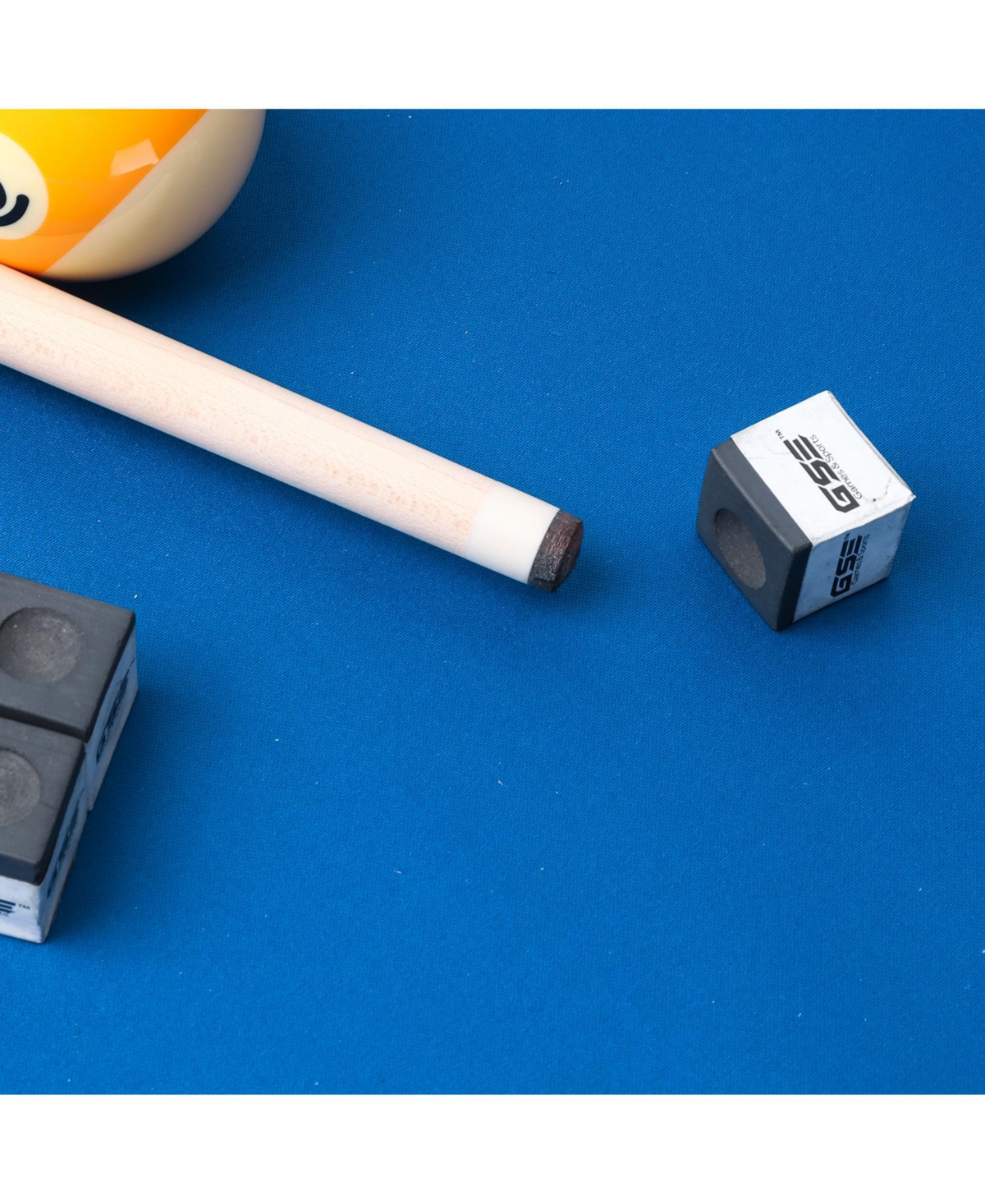 Gse Games & Sports Expert 12-Pack Billiard/Pool Cue Chalks, Billiard Pool Table Accessories for Home/Tournament Use