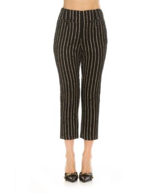 Women's Clio Cropped Pants with Welt Pockets