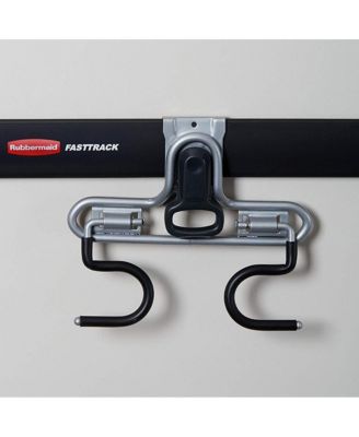 FastTrack Wall S Hook 2 Handle Storage Organizer Rack for Hand Tools