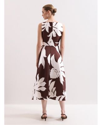 Women's Delicia V-Neck Print Dress