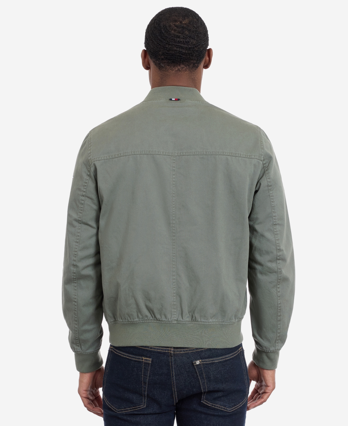 Tommy Hilfiger Men's Collared Bomber Jacket