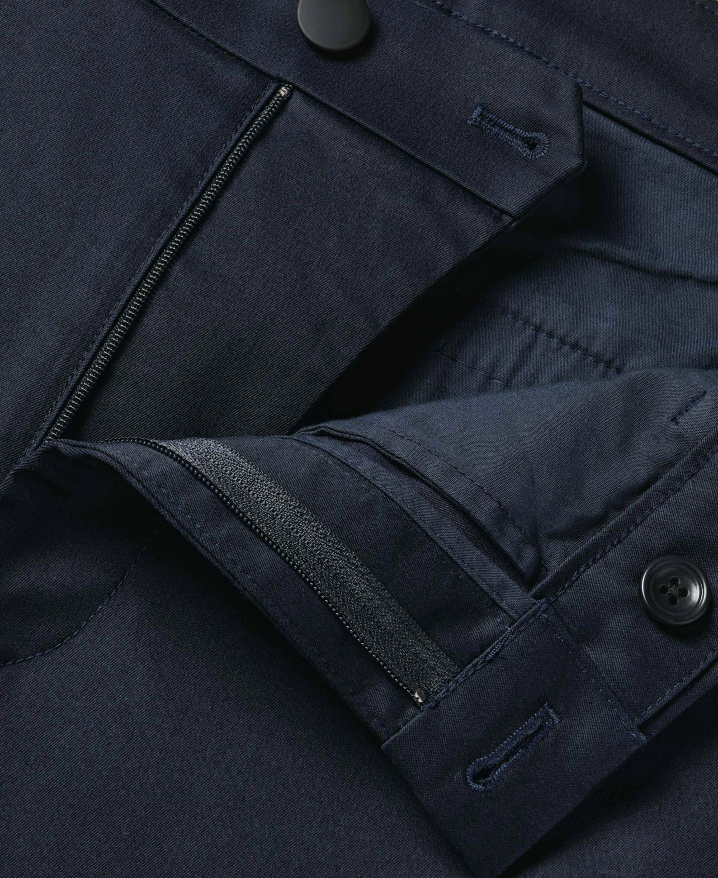 Мужские брюки Charles Tyrwhitt Performance Slim-Fit Chino, цвет: Тёмно-синий — фото 6