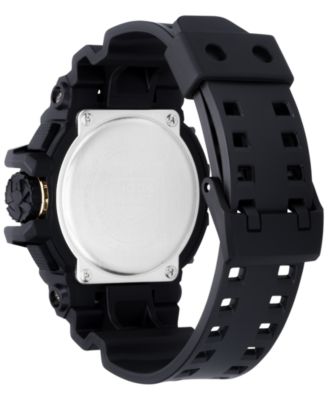 Men's Analog-Digital Chronograph Black Resin Strap Watch 55x52mm GA400GB-1A9