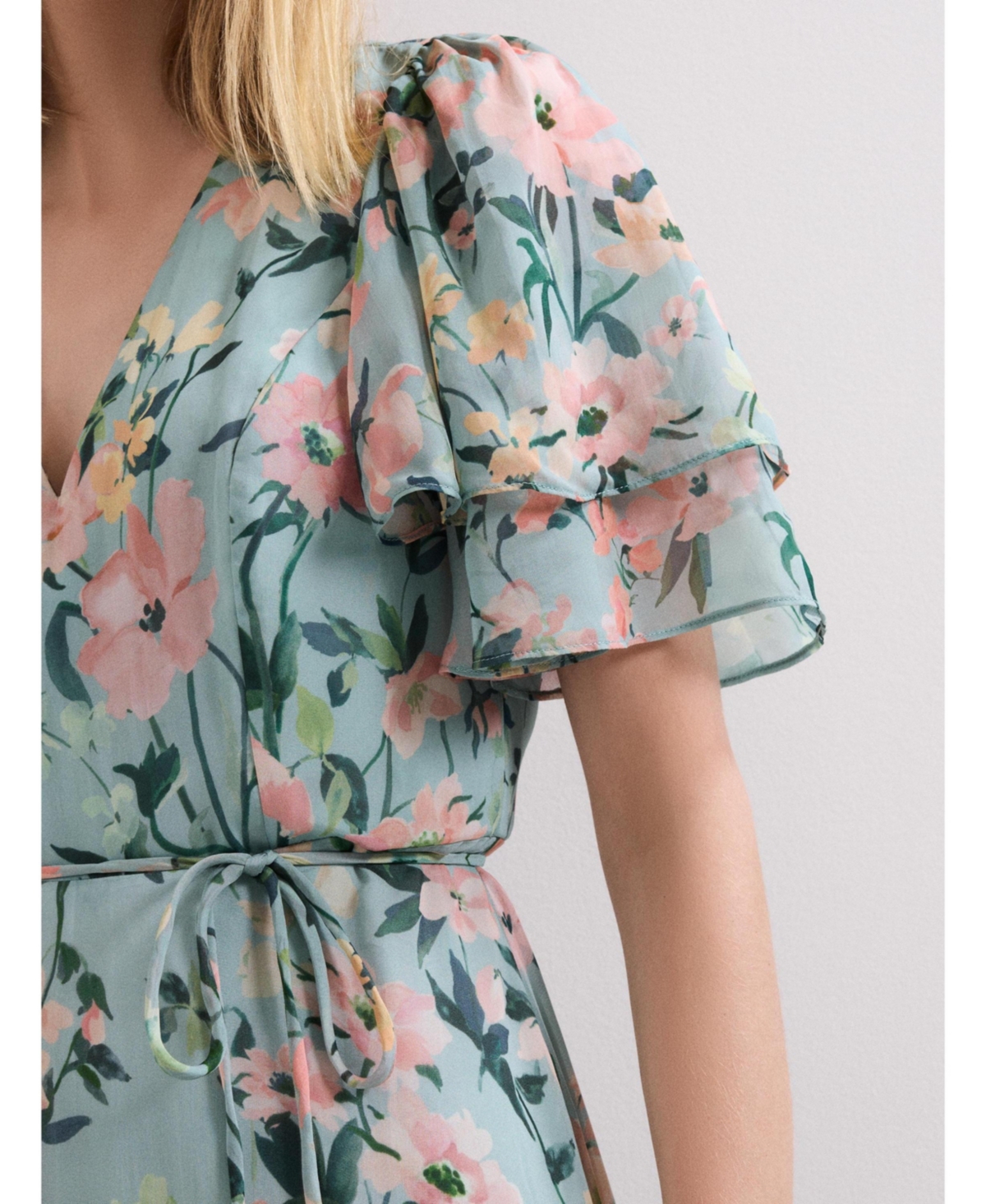 Phase Eight Women's Violet V-Neck Maxi Dress