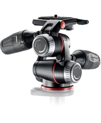 X-PRO 3-Way Tripod Head, for Camera Tripods, Fluid Ball Head, Camera Stabilizer, Photography Accessories