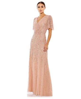 ladies petite evening dresses Formal & Gowns This petite gown features an illusion neckline and cap sleeves Petite Formal & Black Tie