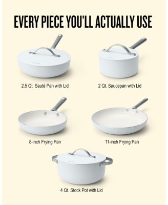 Mobi 8-Piece Ceramic Nonstick Cookware Set