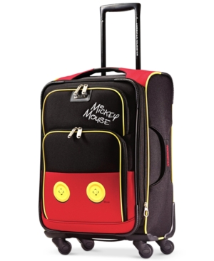 Disney Mickey Mouse Pants 21" Spinner Suitcase by American 