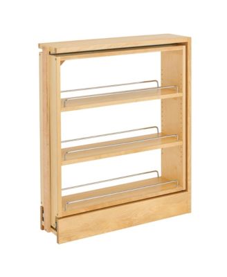 6" Pullout Shelf Organizer Rack for Cabinet Base Insert, 438-BC-6C