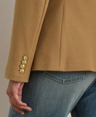 Plus Size Anfisa Bullion Jacquard Blazer