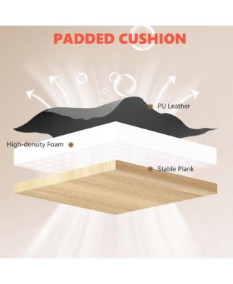 Massage Office Chair with Heat Reclining Function