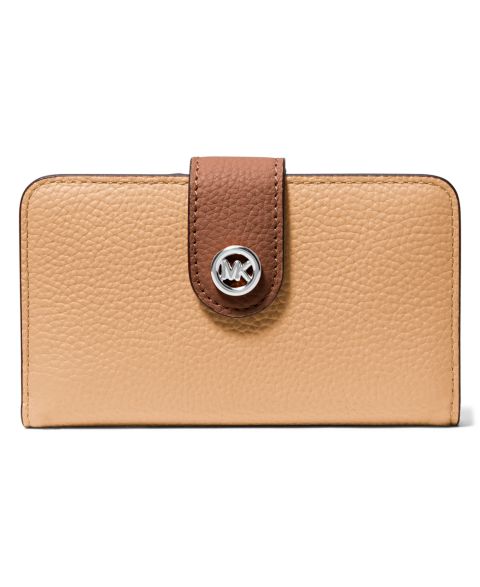 Женский кошелёк Michael Kors Pop Charm Medium Tab Bifold Wallet, цвет: Арахисовый разноцветный