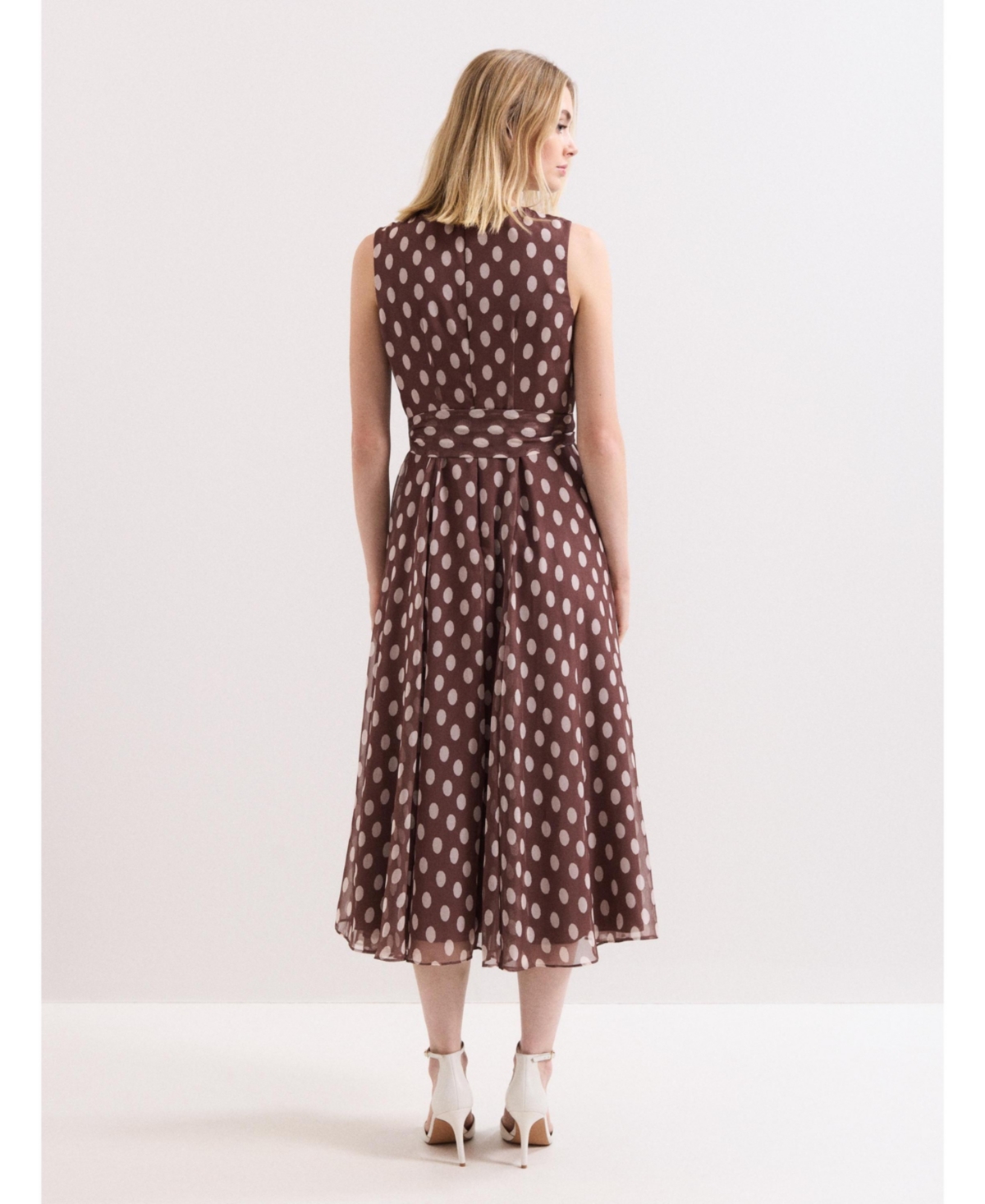 Phase Eight Women's Lucinda Midi Spot Dress