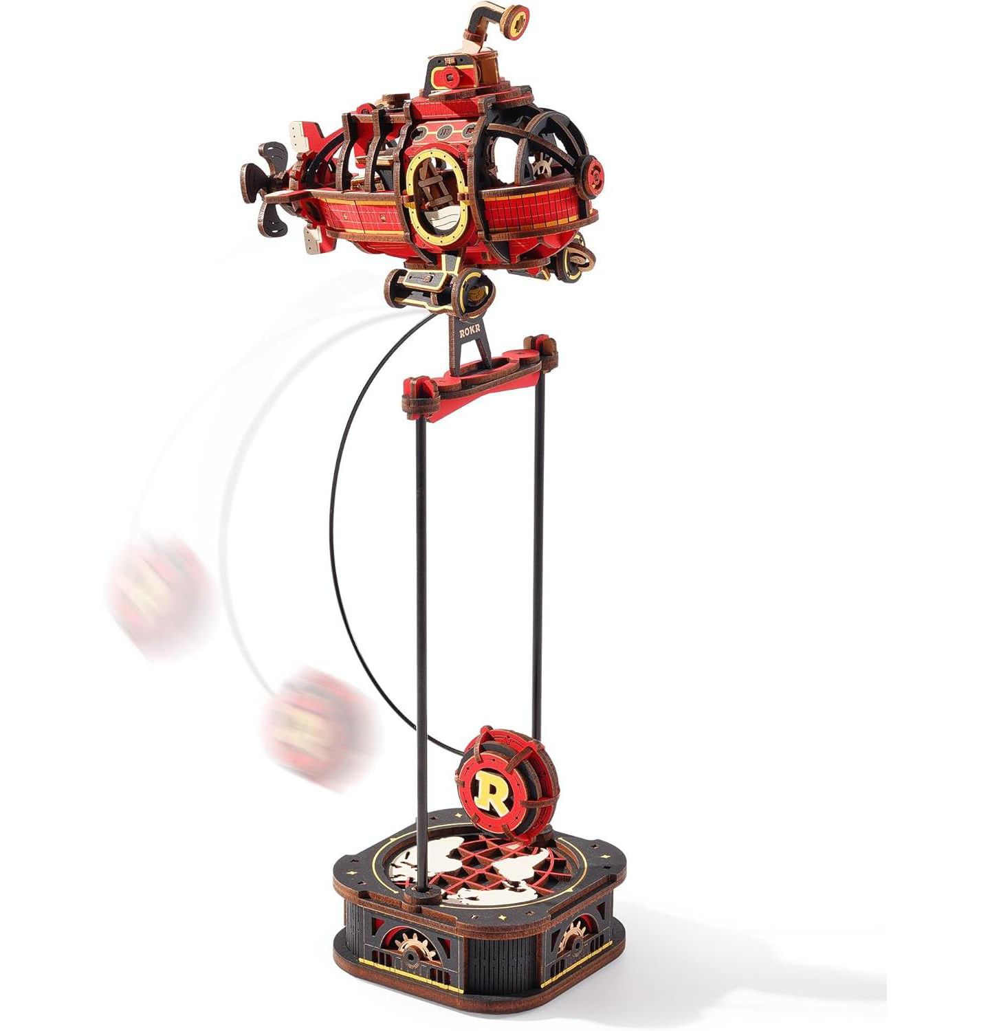 Детские конструкторы Robotime Deep-Sea Adventurer Gravity-Powered 219-Piece Wooden Puzzle, Ages 14+ — фото 1