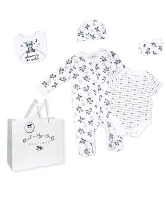 Baby Boys' 1st Year Baby Shower Gift Crate, 33-Piece Set