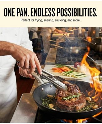 Black Angus 11-inch Carbon Steel Frying Pan - Pre-Seasoned & Oven Safe