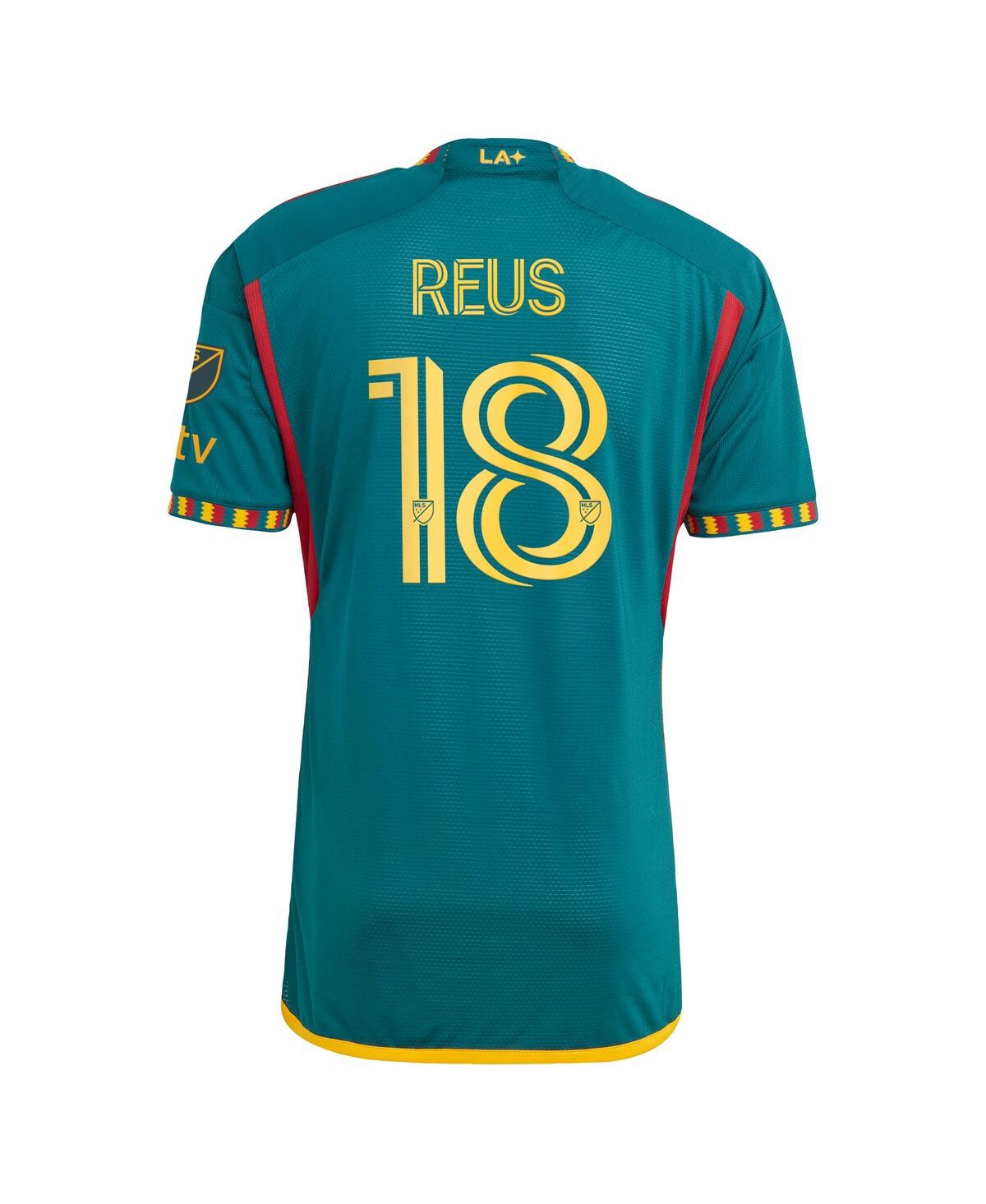 Adidas Men's Marco Reus Green La Galaxy 2024 Kit Authentic Player Jersey