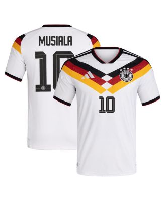 Men's Jamal Musiala White Germany National Team 2026 Home Authentic Jersey