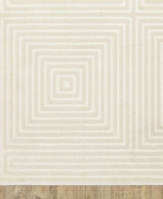 Oriental Weavers Raylan RAY04 2'3x7'6 Runner Area Rug