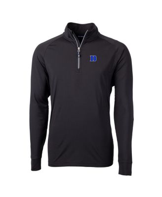 Men's Black Duke Blue Devils Adapt Eco Knit Stretch Raglan DryTec Quarter-Zip