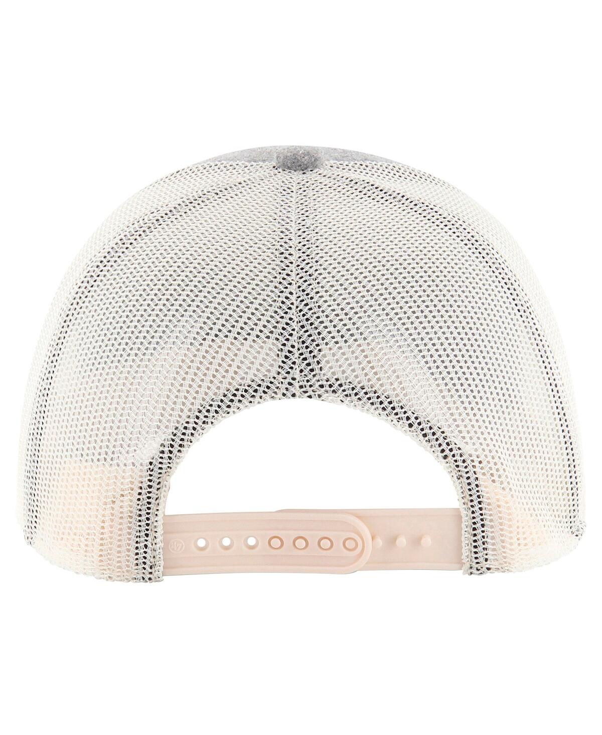 '47 Brand Men's Heather Gray Michigan State Spartans Drover Trucker Adjustable Hat