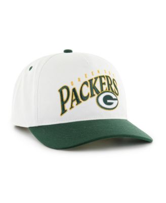 Men's White Green Bay Packers Soar Relaxed Hitch Adjustable Hat