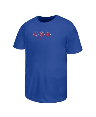 Big Boys and Girls Royal Team USA Snow T-Shirt
