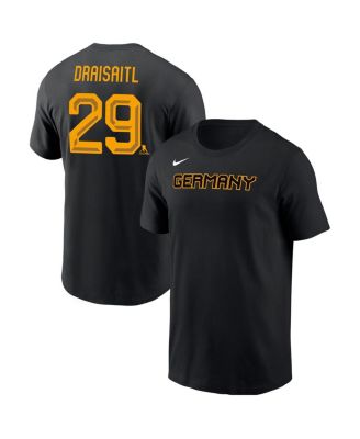 Men's Leon Draisaitl Black Germany Hockey 2026 Name & Number T-Shirt