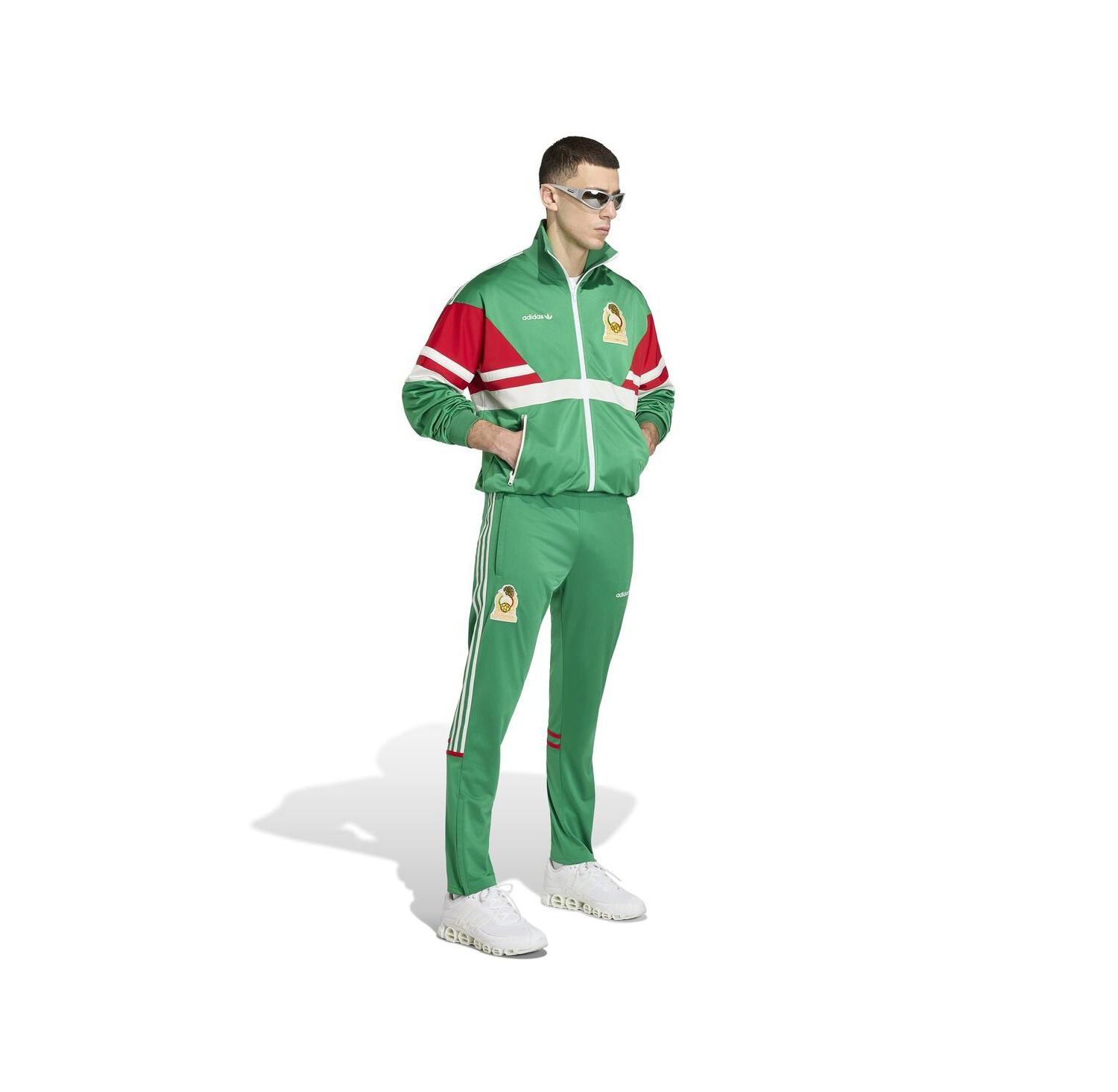 Men's Green Mexico National Team 1986 Bringback Track Pants