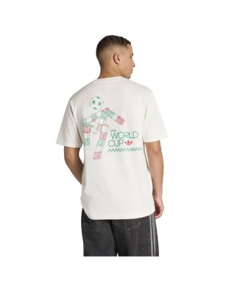 Men's White 1990 FIFA World Cup Ciao Mascot T-Shirt