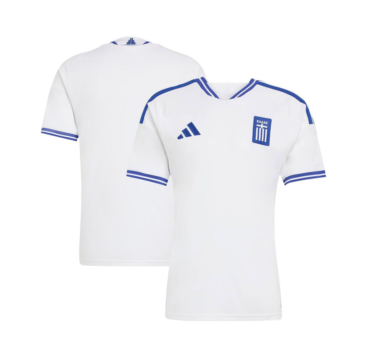 Men's White Greece National Team FIFA x World Cup 2026 Replica Jersey