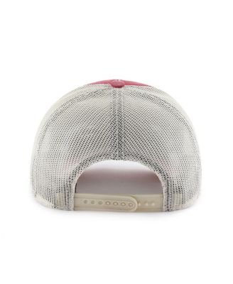 Men's Red/Natural Georgia Bulldogs Canteen Adjustable Trucker Hat