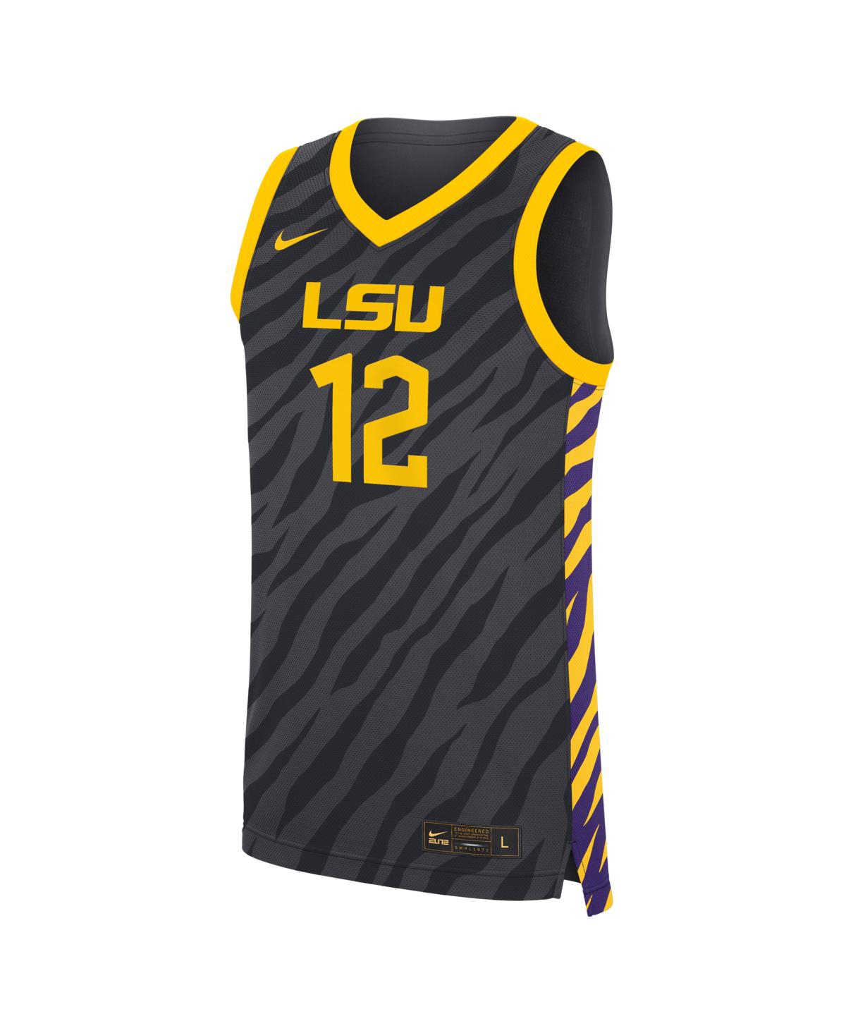 Nike Men's Women's Mikaylah Williams Anthracite Lsu Tigers Replica Basketball Jersey