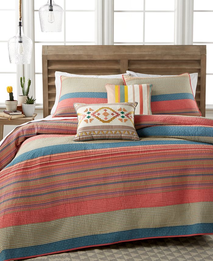 Martha Stewart Collection CLOSEOUT! 100 Cotton Western Horizon Twin