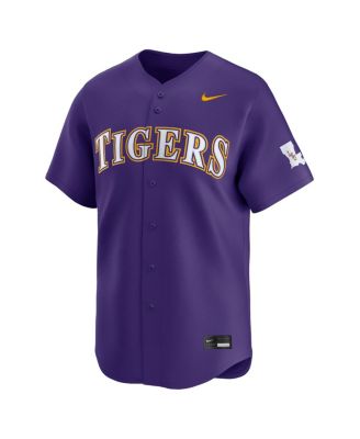 Men's Purple LSU Tigers Alternate Limited Baseball Jersey