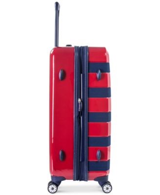 tommy hilfiger rugby stripe luggage