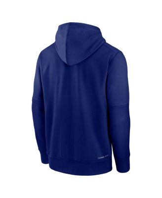 Men's Royal Los Angeles Dodgers Authentic Collection Therma-FIT Hoodie