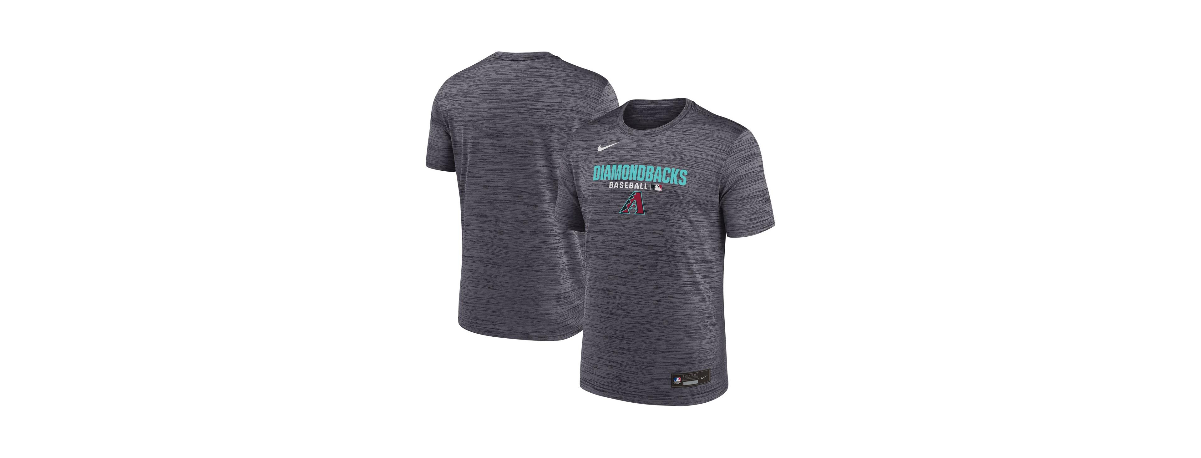 Nike Men's Black Arizona Diamondbacks Authentic Collection Velocity Dri-fit T-Shirt