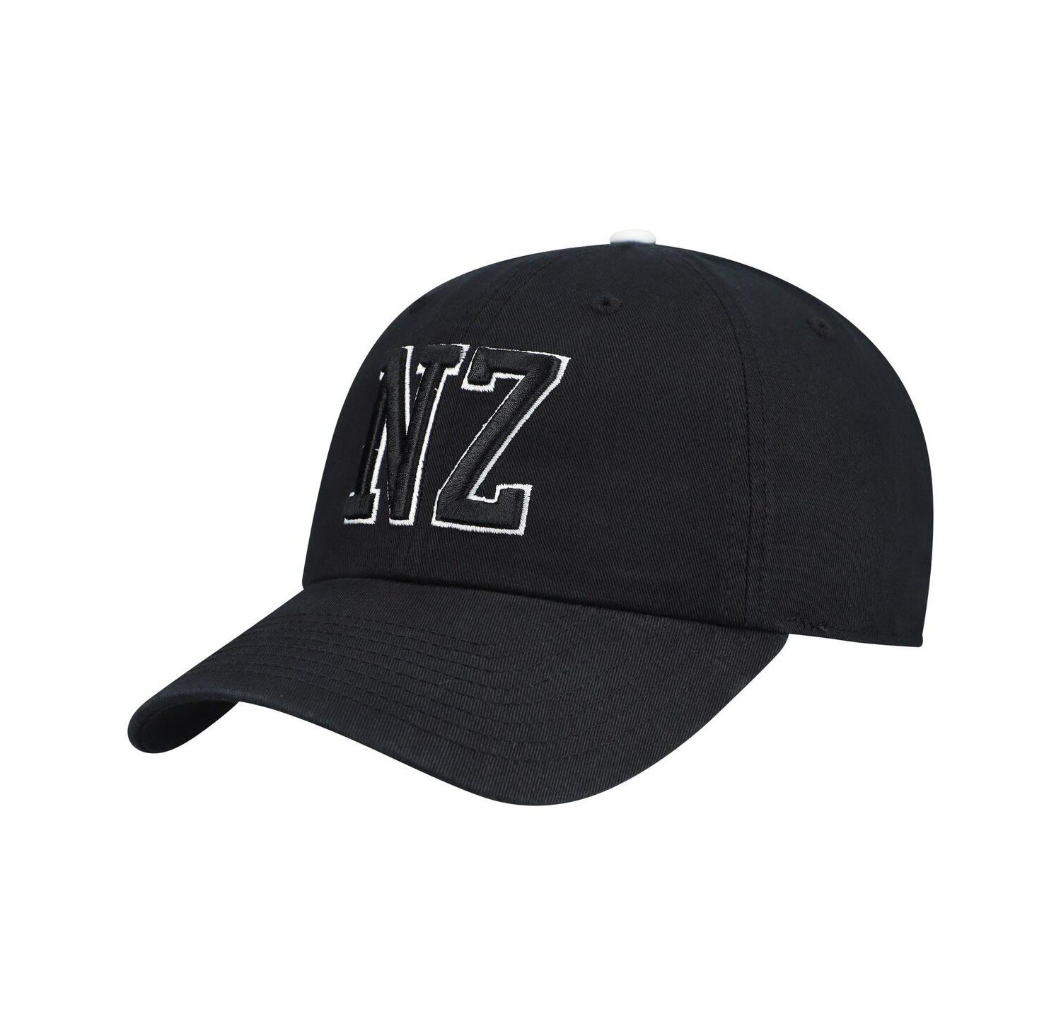 Men's Black All Blacks Generic Mass Clique Clean Up Adjustable Hat