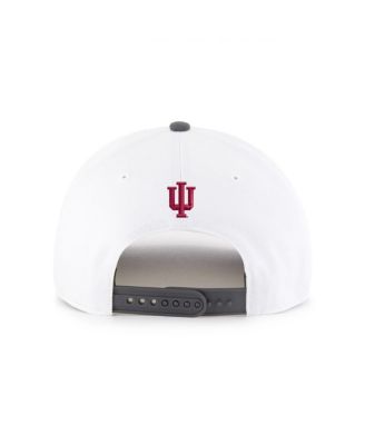 Men's White Indiana Hoosiers Two-Tone Hitch Adjustable Hat