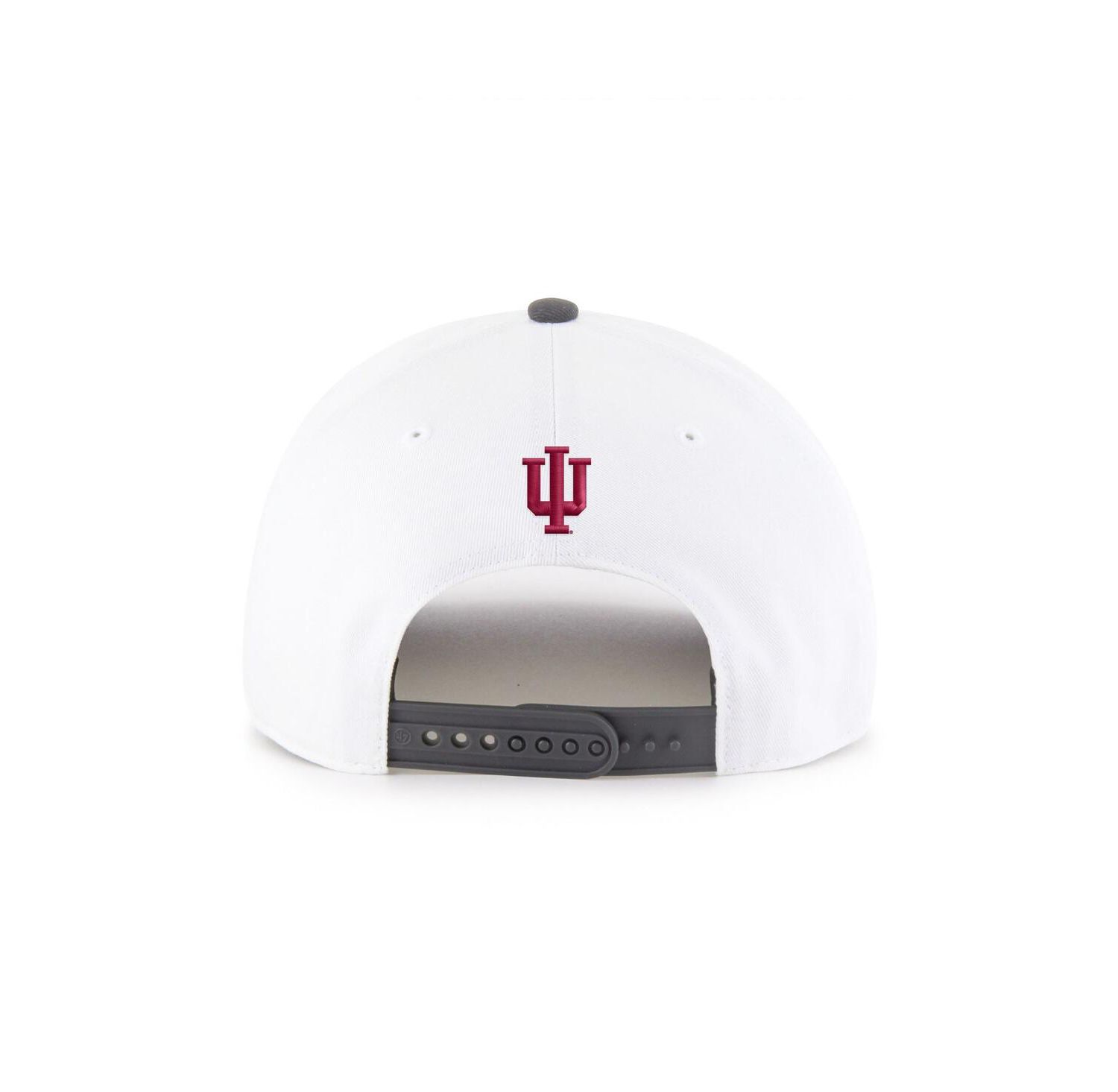 Men's White Indiana Hoosiers Two-Tone Hitch Adjustable Hat