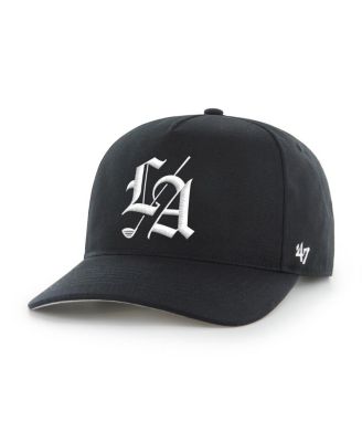 Men's Black Los Angeles Golf Club Sure Shot Adjustable Hitch Hat