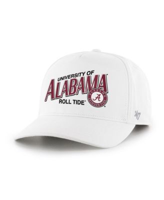 Men's White Alabama Crimson Tide Relaxed Fit Hitch Adjustable Hat