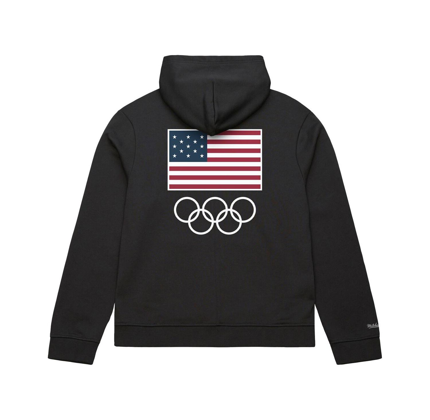 Men's Black Team USA Coach Snoop Hoodie