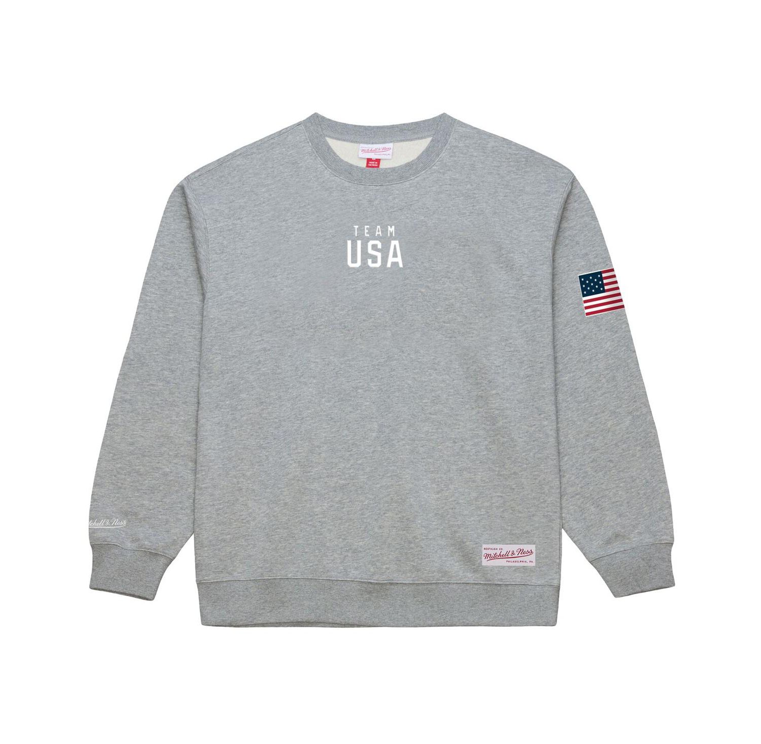 Men's Gray Team USA Coach Snoop Sweatshirt