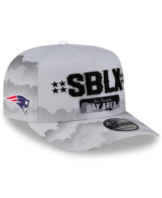 Men's White New England Patriots Super Bowl LX Tarmac 9FIFTY Snapback Hat