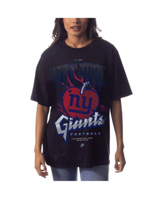 Men's and Women's Black New York Giants Tour Band T-Shirt