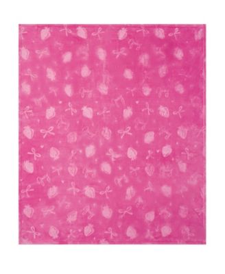 Embossed Plush Oversized Throw, 60" x 70"