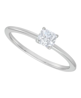 IGI Certified Lab Grown Diamond Solitaire Engagement Ring (1/2 ct. t.w.) in 14k White Gold (Also in 14k Yellow Gold)