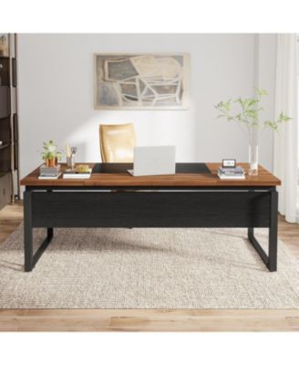 63" Computer Desk Home Office Desk Writing Table for Workstation
